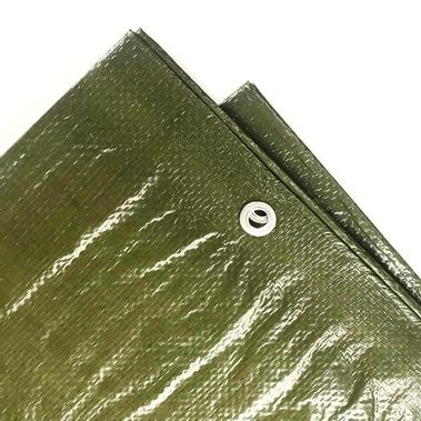Навес (тент) с люверсами 110гр/м2 (6*8м), зеленый